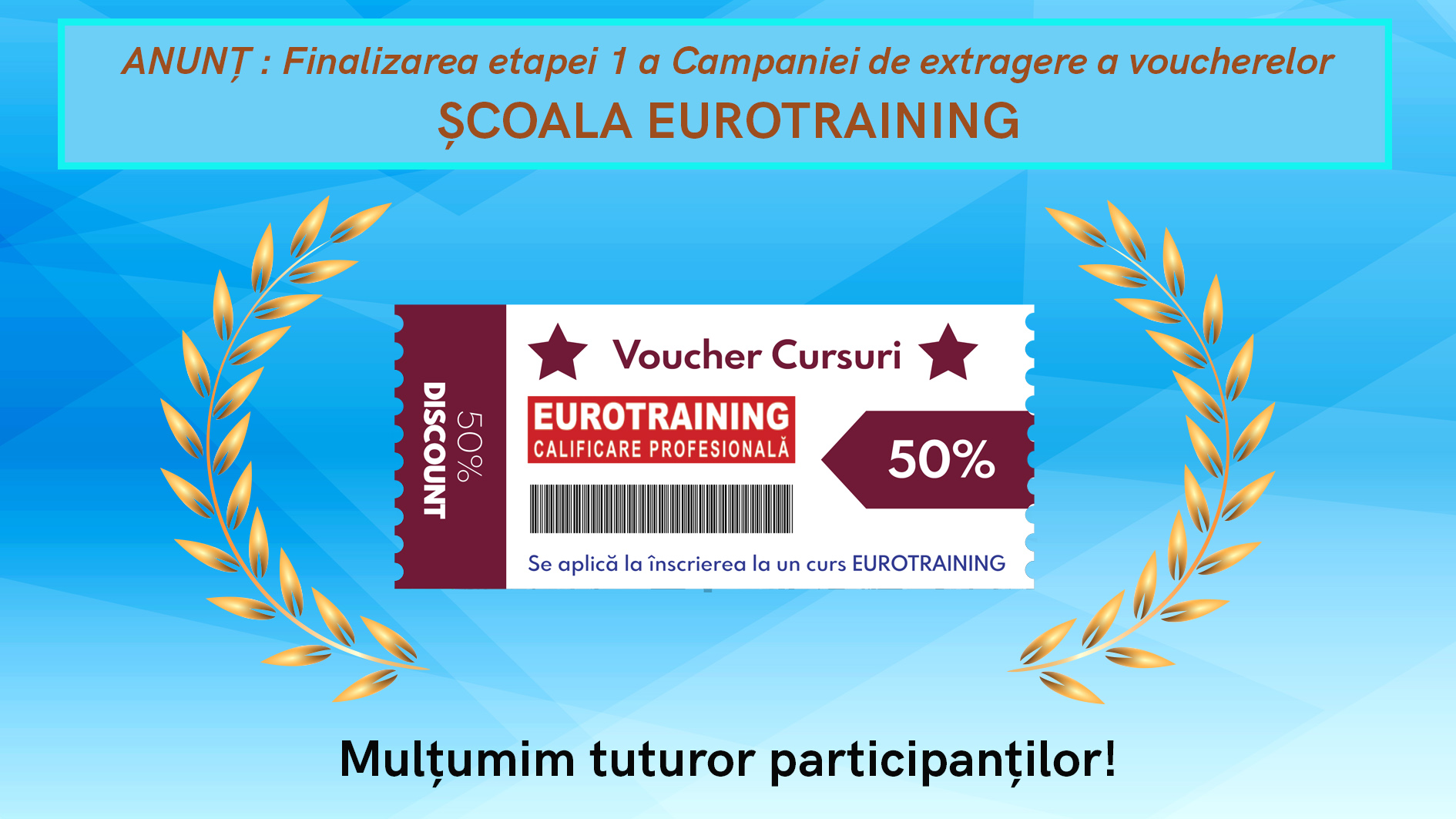 Extragere Vouchere - Finalizarea extragerii - etapa 1